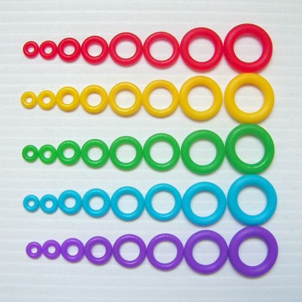 9mm Leg Ring Applicator with 45 Rings 5 Diff Colours pigeons poultry chicks 